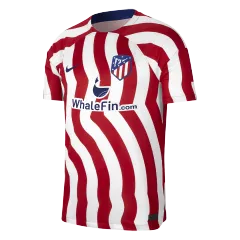 Camiseta de Futbol Local Atlético de Madrid 2022/23 para Hombre - Versión Jugador Personalizada - camisetasfutbol