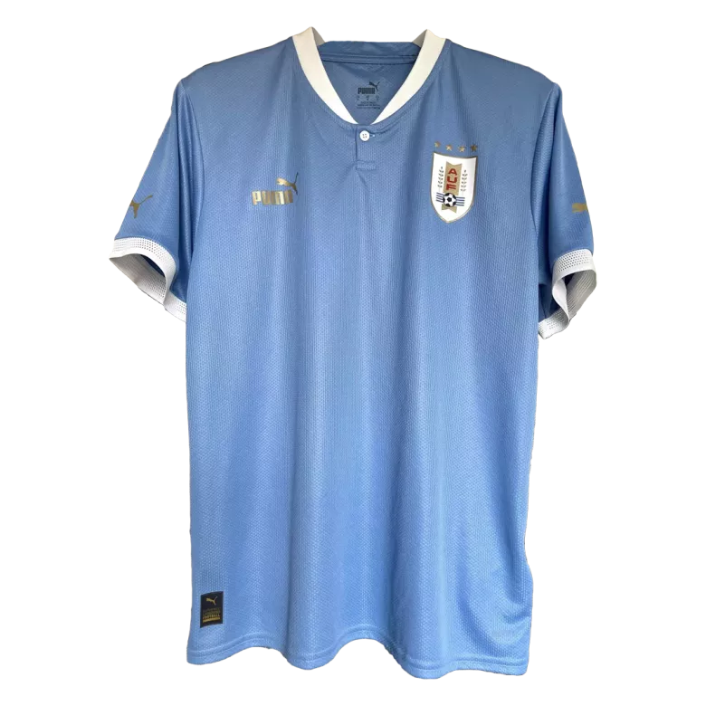Conjunto Uruguay 2022 Primera Equipación Local Hombre (Camiseta + Pantalón Corto) - camisetasfutbol