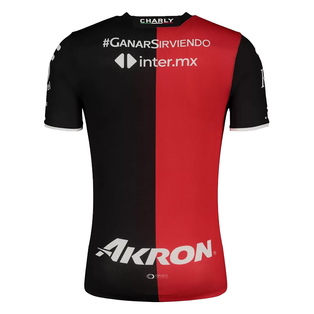 Camiseta Atlas de Guadalajara 2022/23 Primera Equipación Local Hombre Charly - Versión Replica - camisetasfutbol