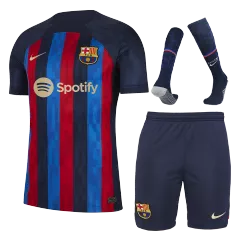 Equipaciones de fútbol para Niño Con Calcetines 2022/23 Barcelona - Local Futbol kit - camisetasfutbol
