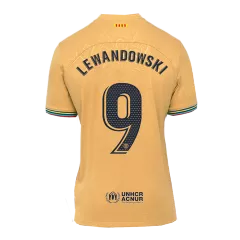 Camiseta Futbol Visitante de Hombre Barcelona 2022/23 con Número de LEWANDOWSKI #9 - camisetasfutbol