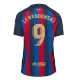 Camiseta de Fútbol LEWANDOWSKI #9 Personalizada 1ª Barcelona 2022/23