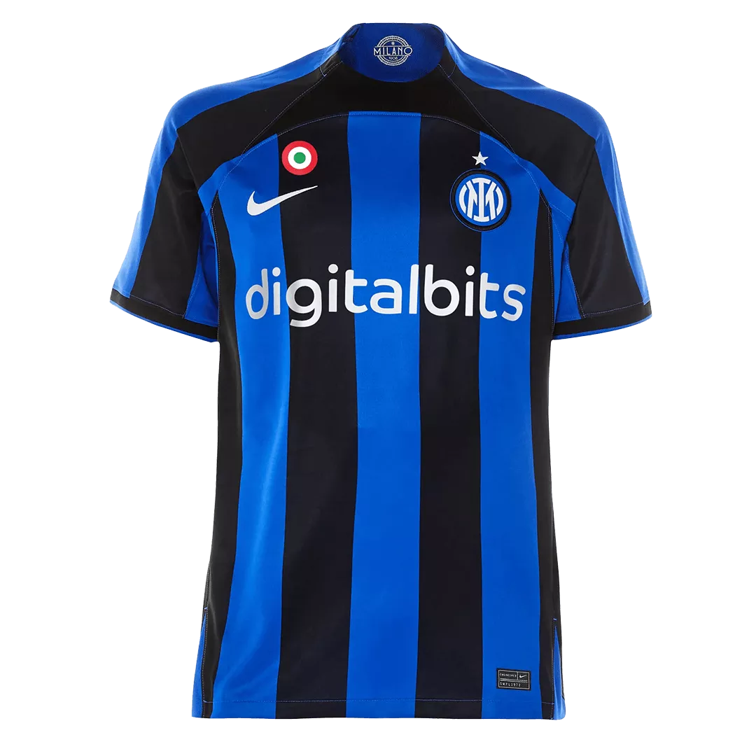 Conjunto Completo Inter de Milán 2022/23 Primera Equipación Local Hombre (Camiseta + Pantalón Corto + Calcetines) Nike - camisetasfutbol