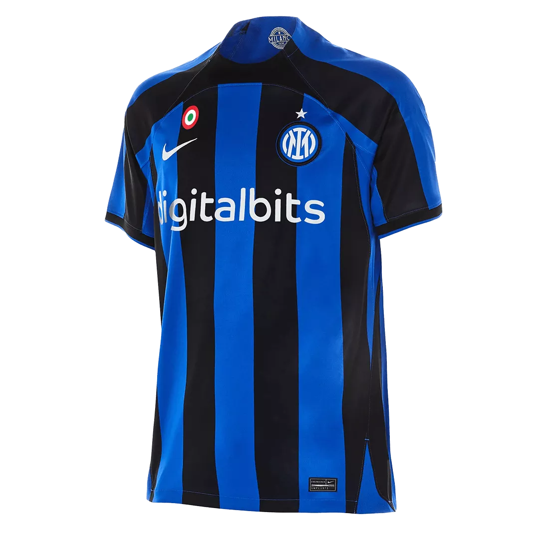Conjunto Completo Inter de Milán 2022/23 Primera Equipación Local Hombre (Camiseta + Pantalón Corto + Calcetines) Nike - camisetasfutbol