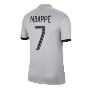 Camiseta Futbol Visitante de Hombre PSG 2022/23 con Número de MBAPPÉ #7 - camisetasfutbol