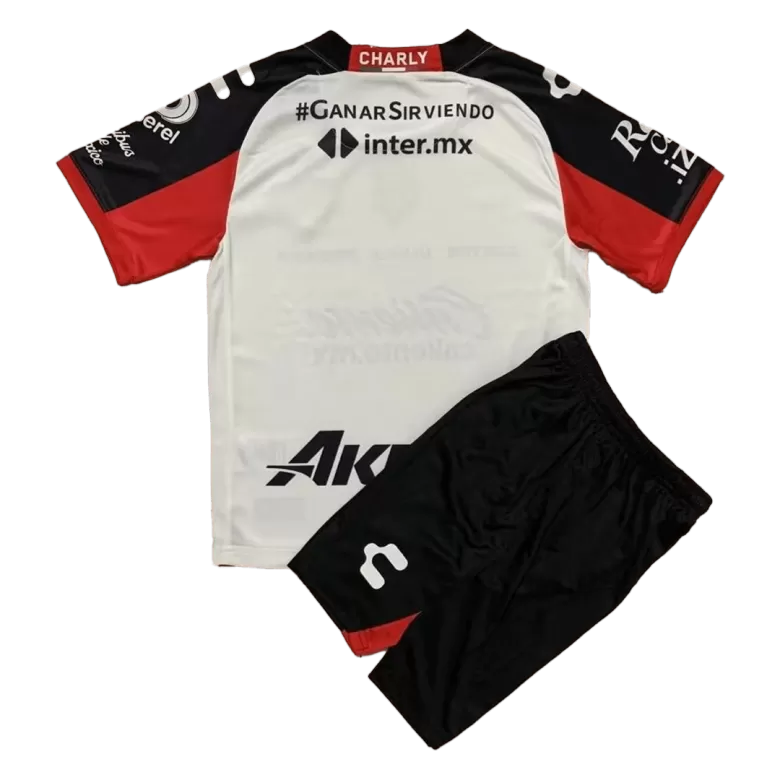 Miniconjunto Atlas de Guadalajara 2022/23 Segunda Equipación Visitante Niño (Camiseta + Pantalón Corto) Charly - camisetasfutbol