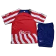 Miniconjunto Atlético de Madrid 2022/23 Primera Equipación Local Niño (Camiseta + Pantalón Corto) Nike - camisetasfutbol