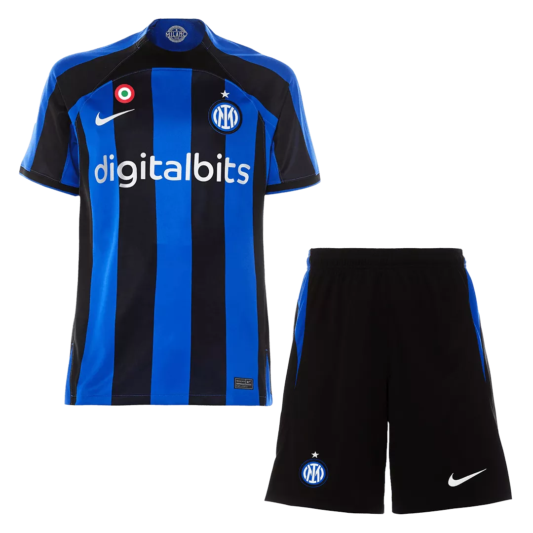 Uniformes de Futbol Completos Local 2022/23 Inter de Milán - Con Medias para Hombre - camisetasfutbol