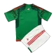 Miniconjunto Completo Mexico 2022 Primera Equipación Copa del Mundo Local Niño (Camiseta + Pantalón Corto + Calcetines) Adidas - camisetasfutbol