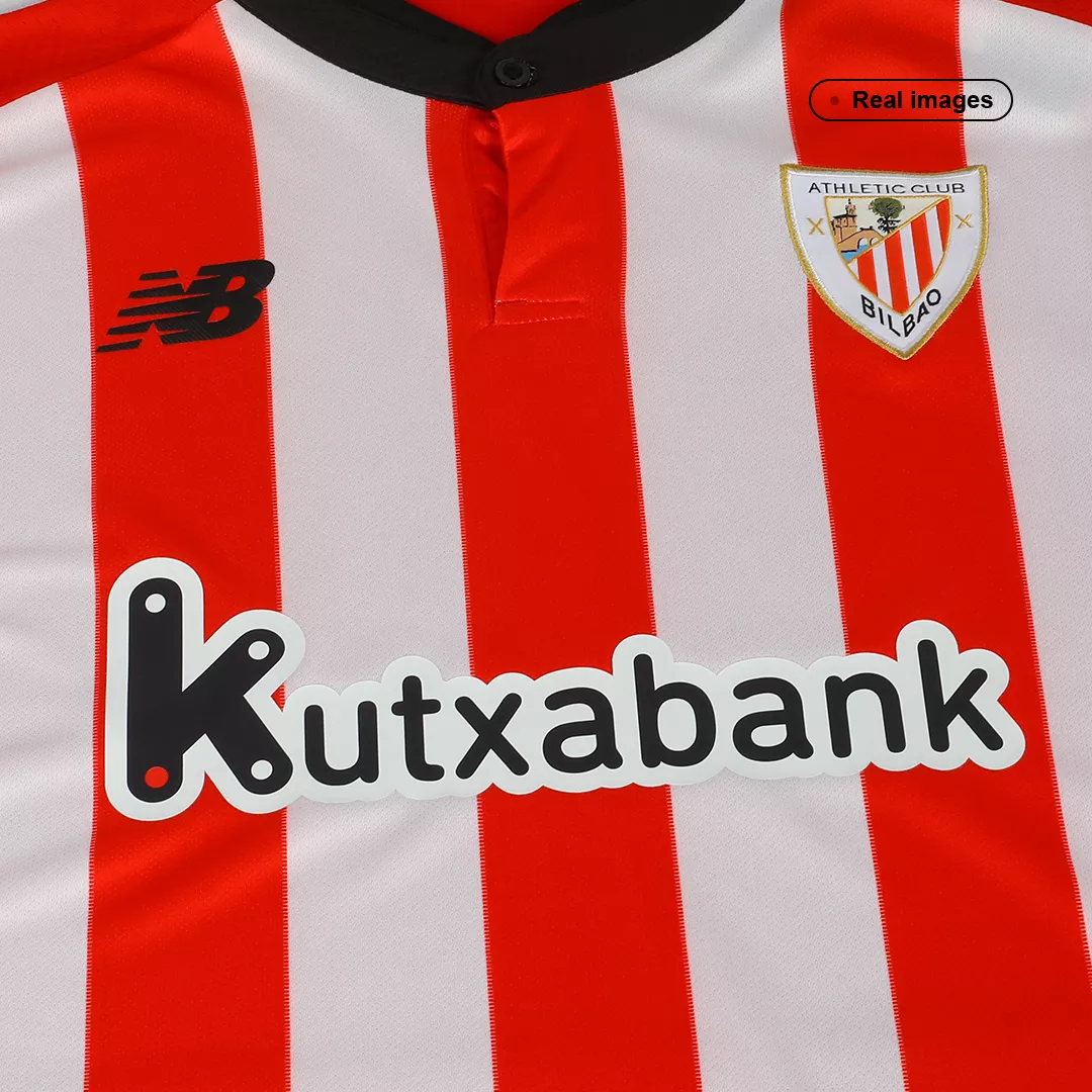 Camiseta de Futbol Local Athletic Club de Bilbao 2022/23 para Hombre - Version Replica Personalizada - camisetasfutbol