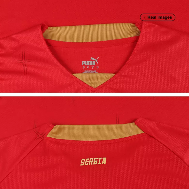 Camiseta Serbia 2022 Primera Equipación Copa del Mundo Local Hombre - Versión Hincha - camisetasfutbol