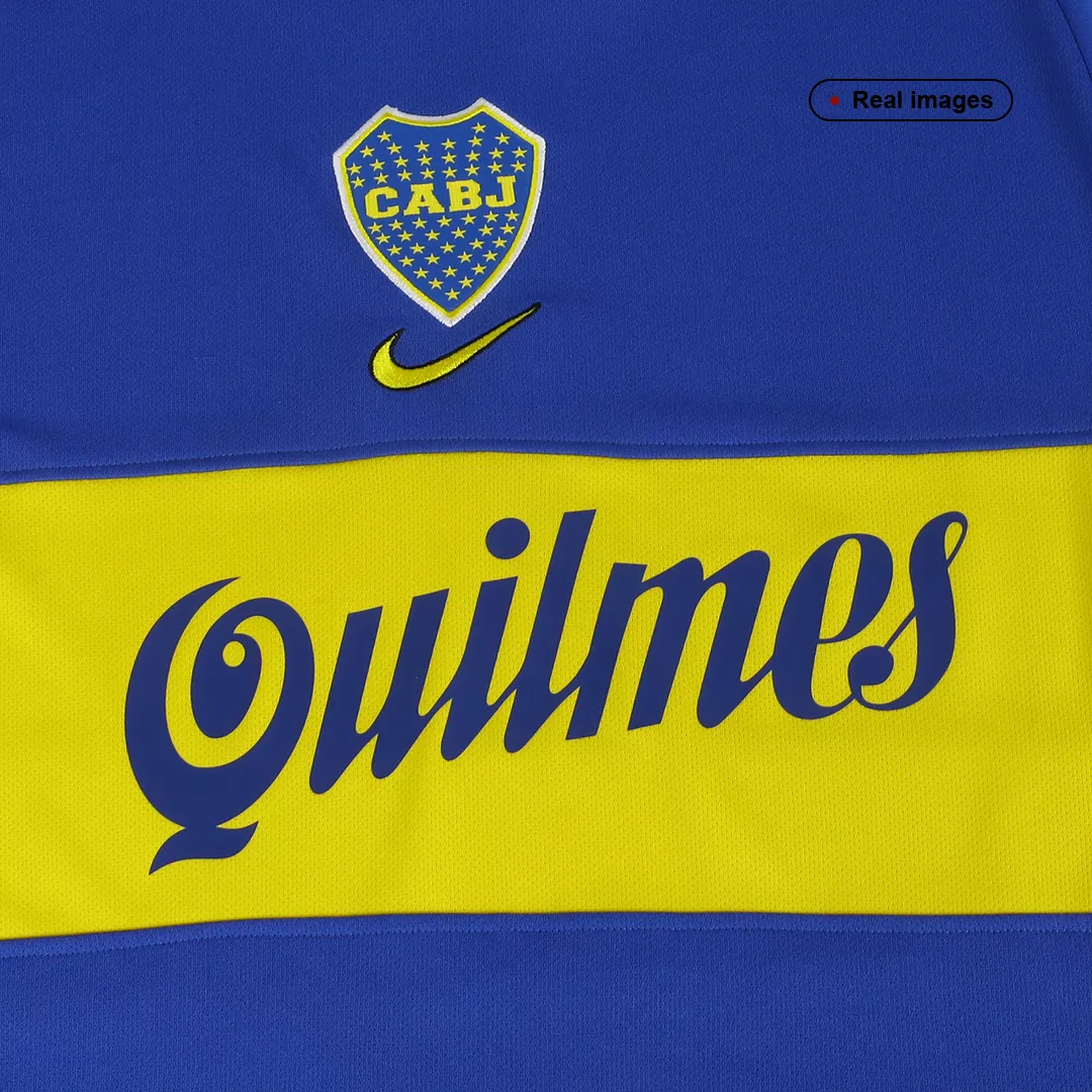 Camiseta Retro 2001/02 Boca Juniors Primera Equipación Local Hombre - Versión Replica - camisetasfutbol
