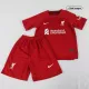 Miniconjunto Liverpool 2022/23 Primera Equipación Local Niño (Camiseta + Pantalón Corto) Nike - camisetasfutbol