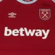 Camiseta de Futbol Local West Ham United 2022/23 para Hombre - Versión Jugador Personalizada - camisetasfutbol