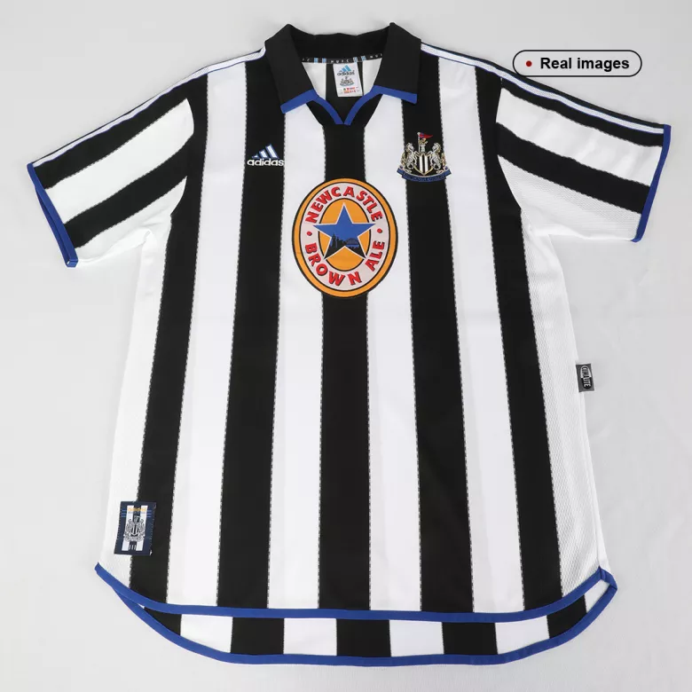 Camiseta Retro 1999/00 Newcastle United Primera Equipación Local Hombre - Versión Hincha - camisetasfutbol