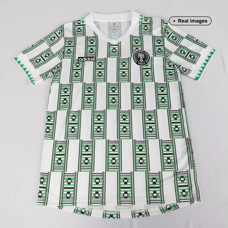 Camiseta Retro 1994 Nigeria Segunda Equipación Visitante Hombre - Versión Hincha - camisetasfutbol