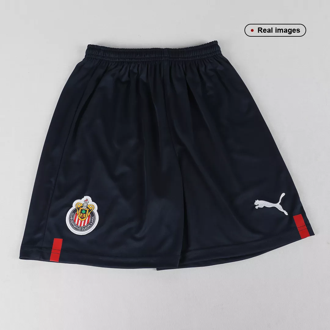 Miniconjunto Chivas 2022/23 Primera Equipación Local Niño (Camiseta + Pantalón Corto) Puma - camisetasfutbol