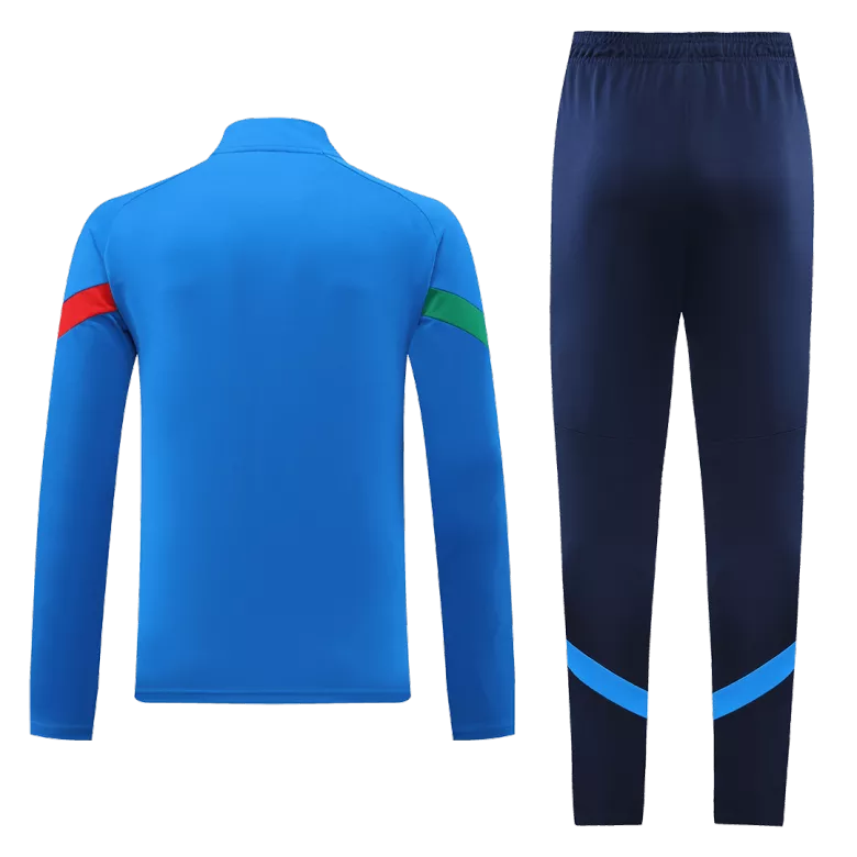 Conjunto Entrenamiento Italia 2022 Hombre (Chándal de Media Cremallera + Pantalón) - camisetasfutbol