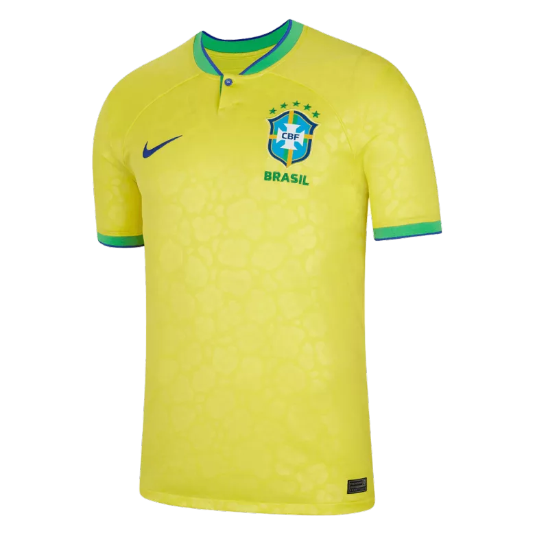 Conjunto Brazil 2022 Primera Equipación Copa del Mundo Local Hombre (Camiseta + Pantalón Corto) - camisetasfutbol