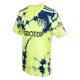 Camiseta Leeds United 2022/23 Segunda Equipación Visitante Hombre Adidas - Versión Replica - camisetasfutbol