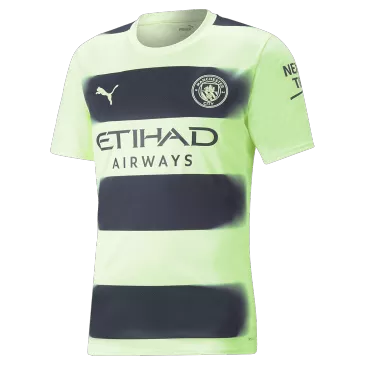 Camiseta de Futbol Tercera Equipación Manchester City 2022/23 para Hombre - Version Replica Personalizada - camisetasfutbol