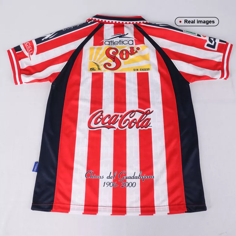 Camiseta de Fútbol Retro Chivas Local 1999/00 para Hombre - Personalizada - camisetasfutbol