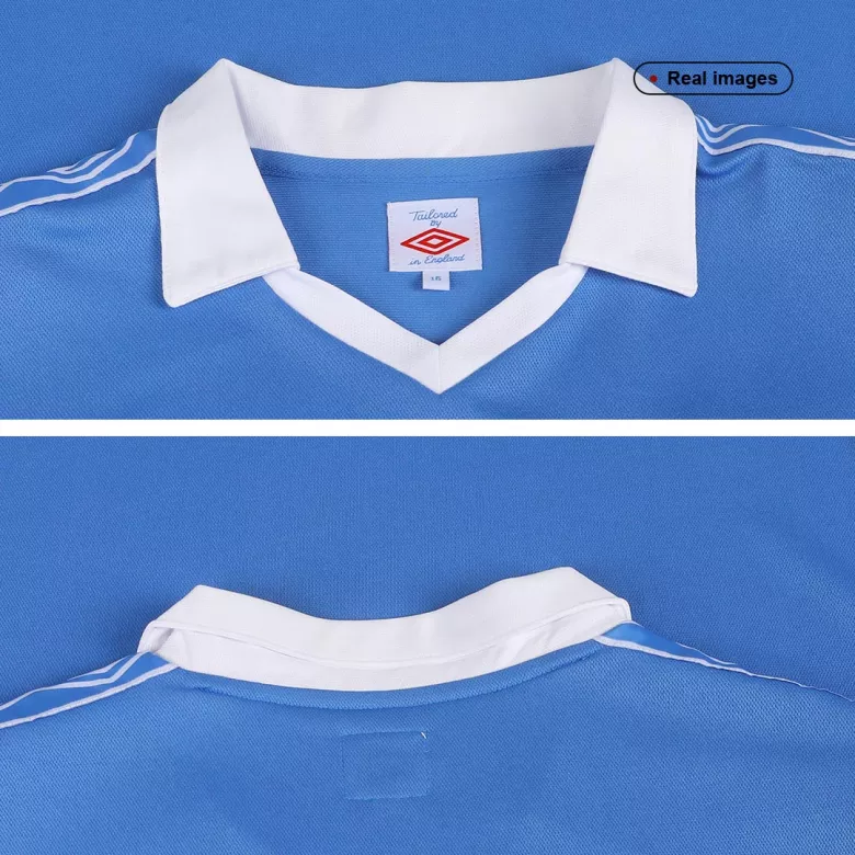 Camiseta Retro 1981/82 Manchester City Primera Equipación Local Hombre - Versión Hincha - camisetasfutbol