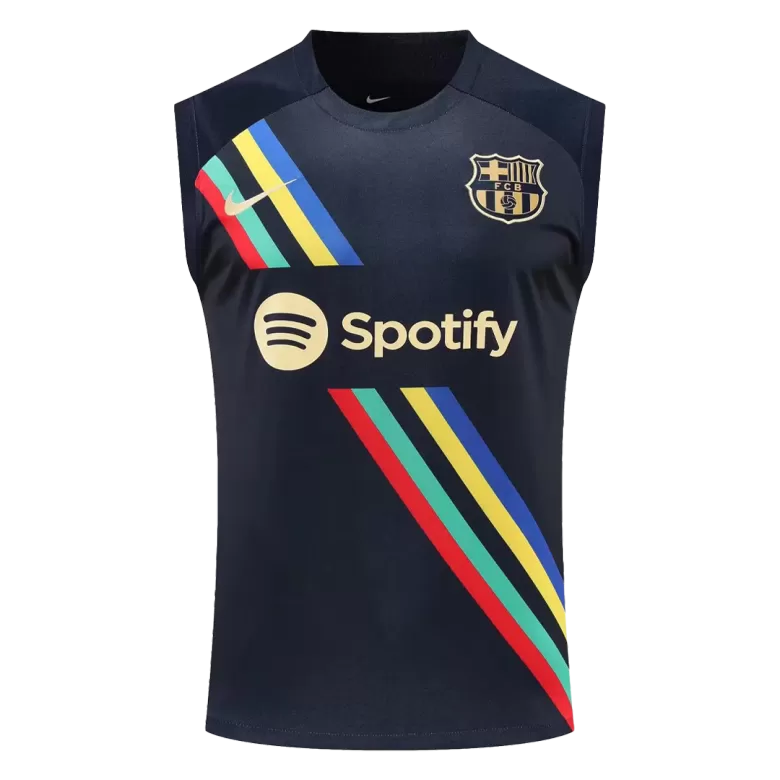 Camiseta sin Mangas Barcelona Entrenamiento Hombre - camisetasfutbol