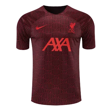 Camiseta Liverpool 2022/23 Pre-Partido Entrenamiento Hombre Nike - Versión Replica - camisetasfutbol