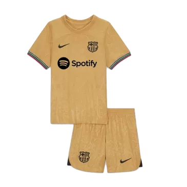 Miniconjunto de Fútbol Personalizada 2ª Barcelona 2022/23 - camisetasfutbol