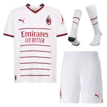 Conjunto Completo AC Milan 2022/23 Segunda Equipación Visitante Hombre (Camiseta + Pantalón Corto + Calcetines) Puma - camisetasfutbol