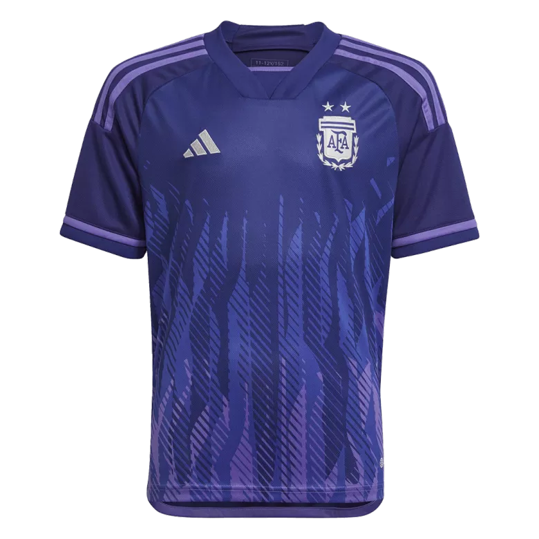 Camiseta Futbol Visitante Copa del Mundo de Hombre Argentina 2022 con Número de L. MARTINEZ #22 - camisetasfutbol