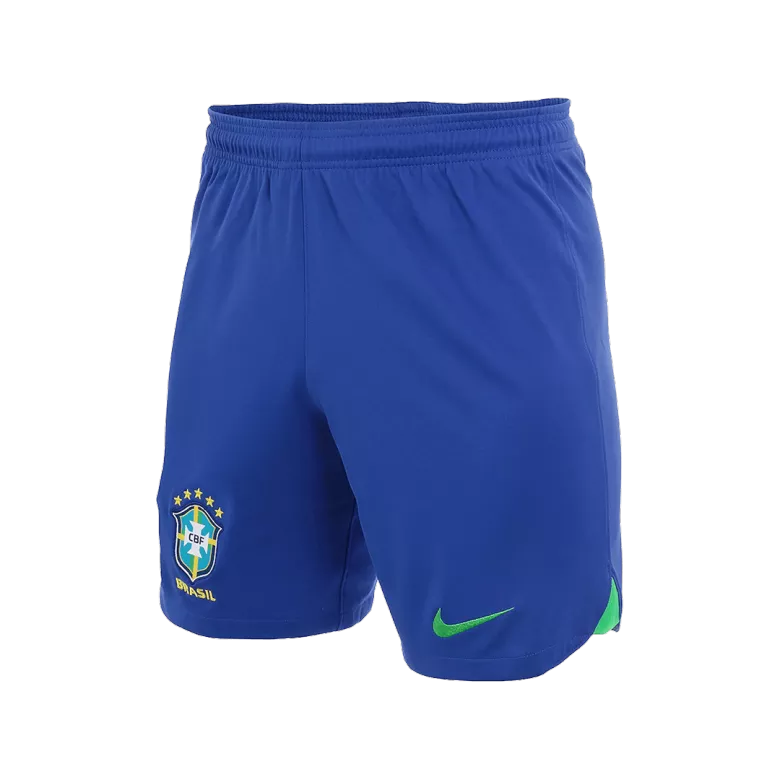 Conjunto Completo Brazil 2022 Primera Equipación Copa del Mundo Local Hombre (Camiseta + Pantalón Corto + Calcetines) - camisetasfutbol