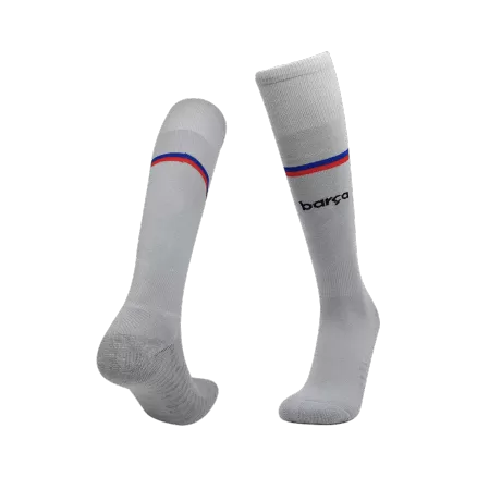 Calcetines de fútbol de Tercera Equipación Barcelona 2022/23 - Unisex Color Gris - camisetasfutbol