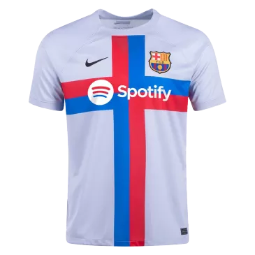 Camiseta de Fútbol Personalizada 3ª Barcelona 2022/23 - camisetasfutbol