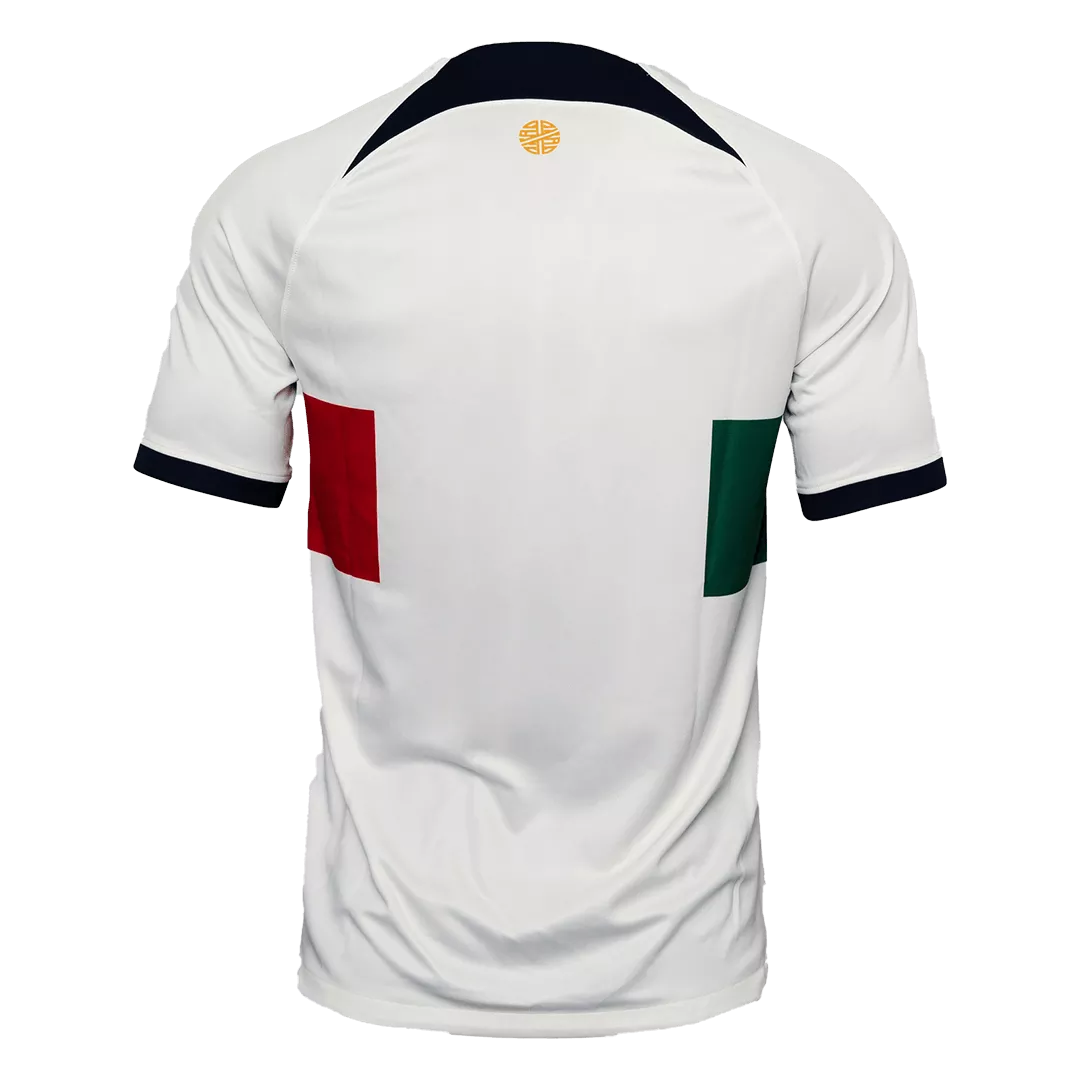 Camiseta de Futbol Visitante Portugal 2022 Copa del Mundo para Hombre - Version Replica Personalizada - camisetasfutbol