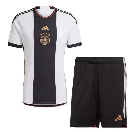 Conjunto Alemania 2022 Primera Equipación Copa del Mundo Local Hombre (Camiseta + Pantalón Corto) - camisetasfutbol
