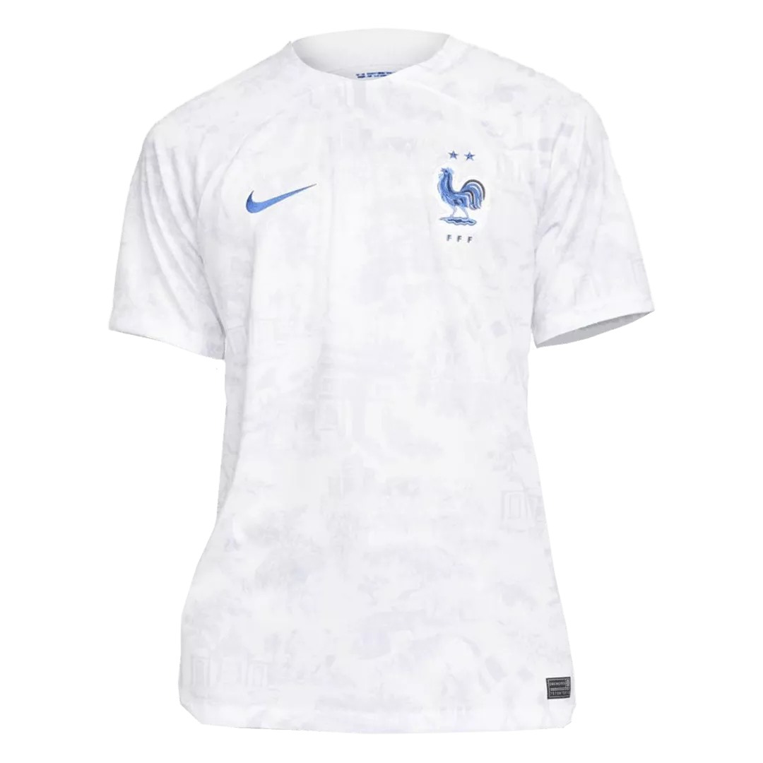 Camiseta de Futbol Visitante Francia 2022 Copa del Mundo para Hombre - Personalizada - camisetasfutbol