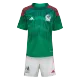 Miniconjunto de Fútbol Personalizada 1ª Mexico 2022 - camisetasfutbol