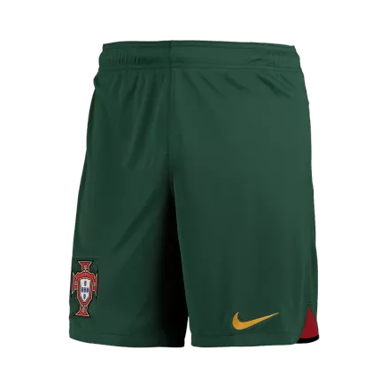 Pantalón Corto Portugal 2022 Primera Equipación Copa del Mundo Local Hombre - camisetasfutbol