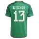 Camiseta Futbol Local Copa del Mundo de Hombre Mexico 2022 con Número de G.OCHOA #13 - camisetasfutbol