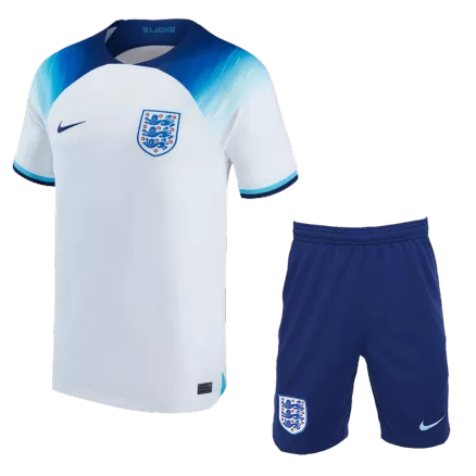 Conjunto Inglaterra 2022 Primera Equipación Copa del Mundo Local Hombre (Camiseta + Pantalón Corto) - camisetasfutbol