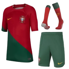 Miniconjunto de Fútbol Personalizada 1ª Portugal 2022/23 - camisetasfutbol