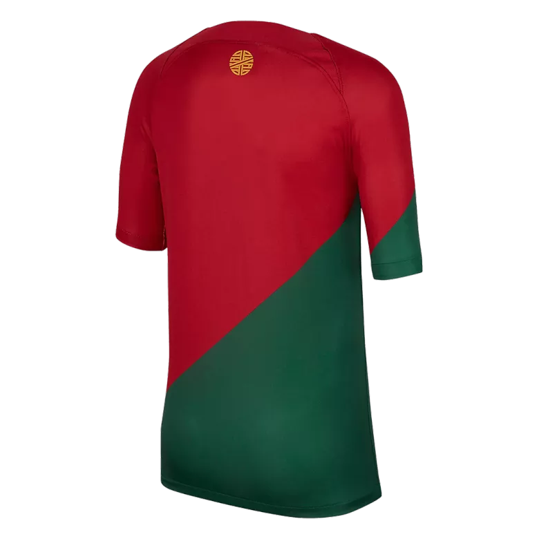 Miniconjunto Completo Portugal 2022/23 Primera Equipación Local Niño (Camiseta + Pantalón Corto + Calcetines) - camisetasfutbol