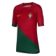 Miniconjunto Portugal 2022/23 Primera Equipación Local Niño (Camiseta + Pantalón Corto) Nike - camisetasfutbol