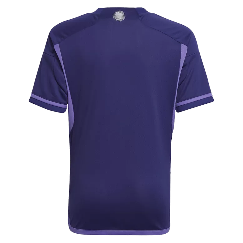 Conjunto Completo Argentina 2022 Segunda Equipación Visitante Copa del Mundo Hombre (Camiseta + Pantalón Corto + Calcetines) - camisetasfutbol