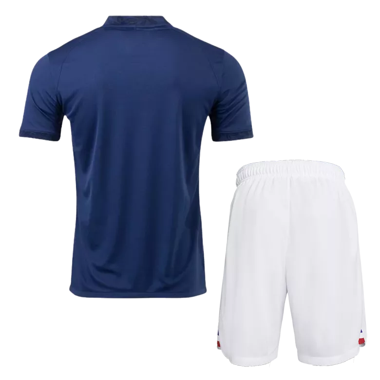 Conjunto Francia 2022 Primera Equipación Copa del Mundo Local Hombre (Camiseta + Pantalón Corto) - camisetasfutbol