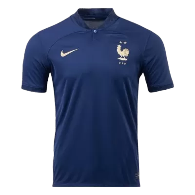 Camiseta Francia 2022 Primera Equipación Copa del Mundo Local Hombre - Versión Hincha - camisetasfutbol