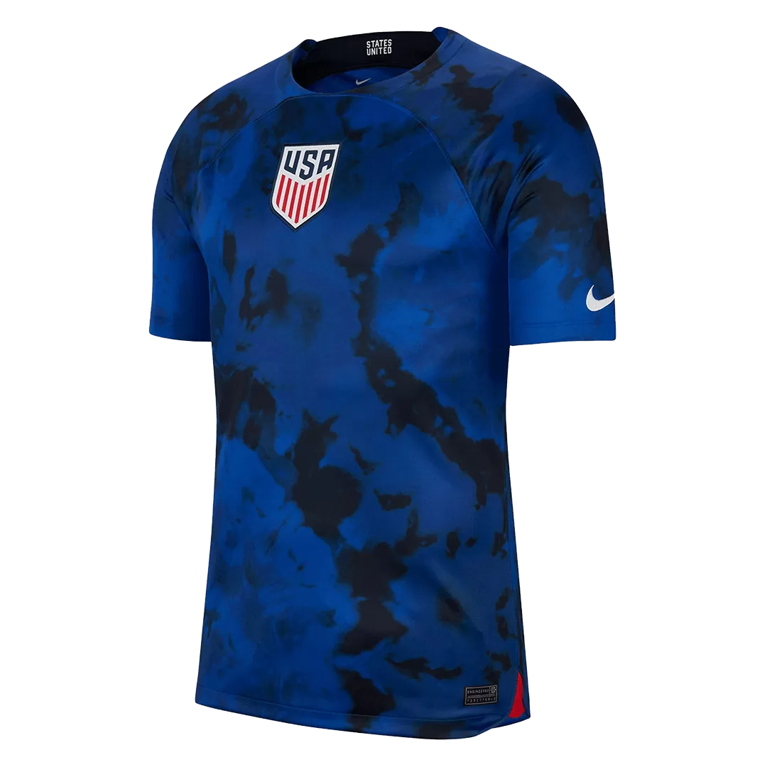 Camiseta USA 2022 Segunda Equipación Visitante Copa del Mundo Hombre