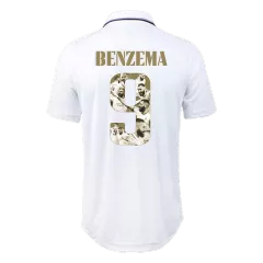 Camiseta Futbol Local de Hombre Real Madrid 2022 con Número de BENZEMA #9 -Version Jugador - camisetasfutbol